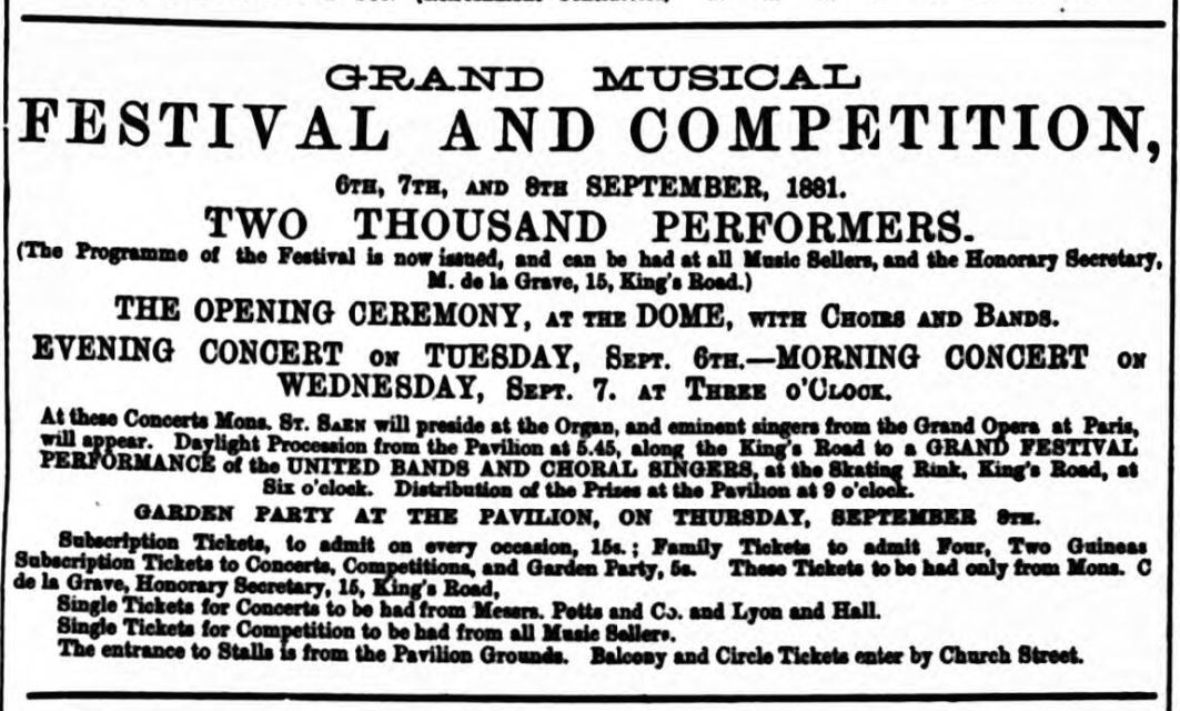 Grand festival of music